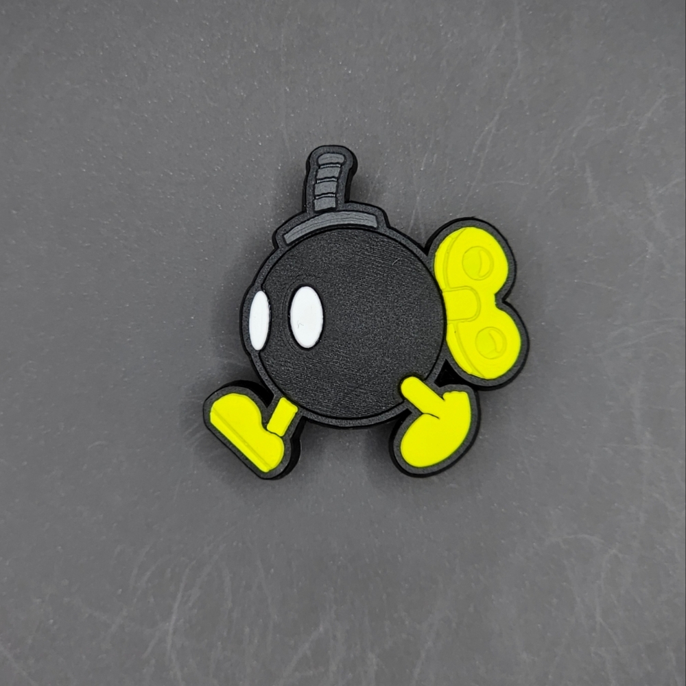 (5/$15) Bob-ombs Croc Charm